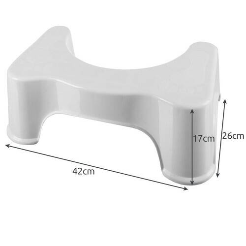 Toalettkrakk Hvit Plast - Bilde 8