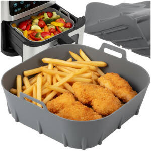 Silikoninnsats Til Airfryer Svart