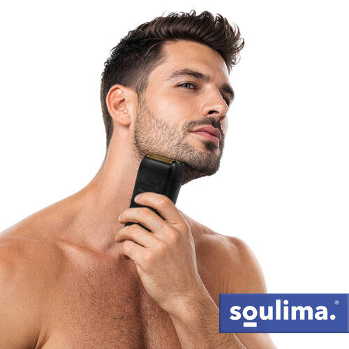 Elektrisk folieskjeggbarbermaskin for menn med LCD-skjerm og USB-C - Bilde 19