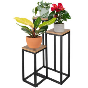 Blomsterstativ Brun 67 cm Metall
