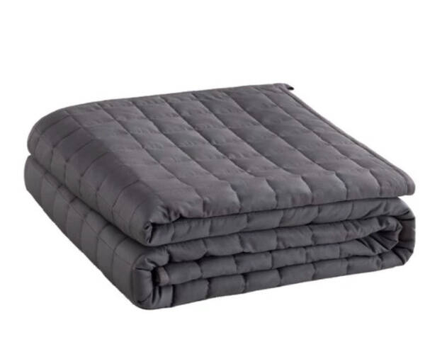 Vektteppe 6 kg - 200 x 150 cm Stoff Grå - Bilde 7