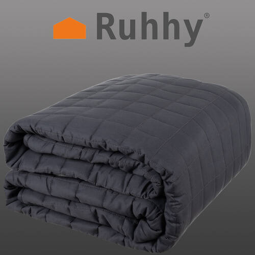 Vektteppe 6 kg - 200 x 150 cm Stoff Grå - Bilde 13