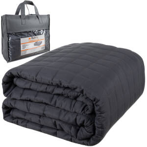 Vektteppe 6 kg - 200 x 150 cm Stoff Grå