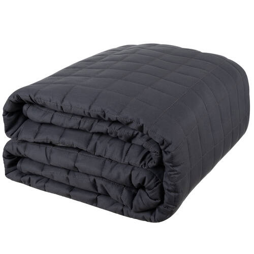 Vektdyne 8 kg - 200 x 150 cm Stoff - Grå - Bilde 5
