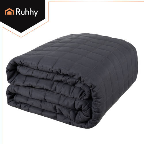 Vektdyne 10 kg Grå 200 x 220 cm Stoff - Bilde 4